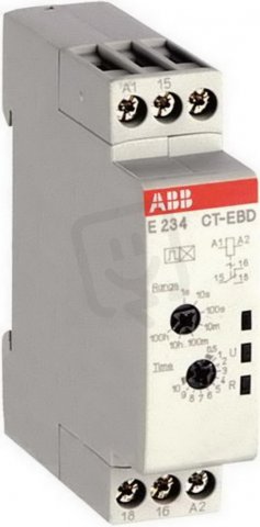 Časové relé CT-EBD.12 Jednofunkční časové relé -Blikač ABB 1SVR500150R0000