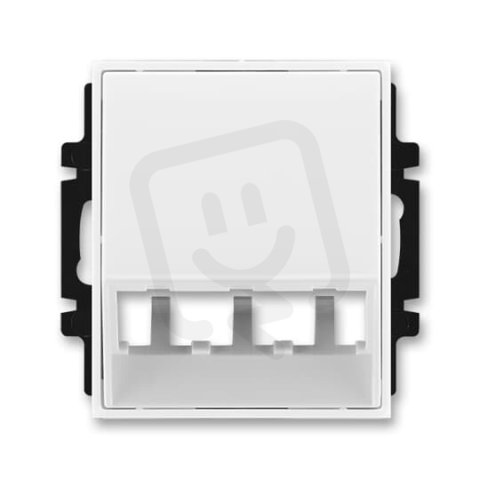Kryt zásuvky komunikační, Panduit 5014E-A00400 03 bílá/bílá Element Time ABB
