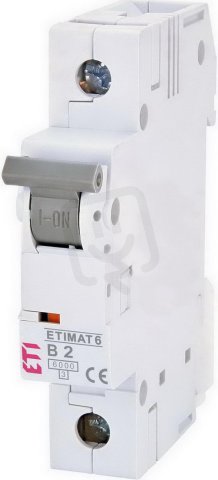 Jistič ETIMAT 6 1p B2 6kA ETI 002111510