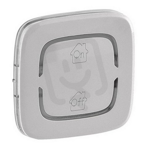 VALENA ALLURE KRYT PRO MYHOME_UP SYMBOL ON/OFF 2MODULOVÝ HLINÍK LEGRAND 755369