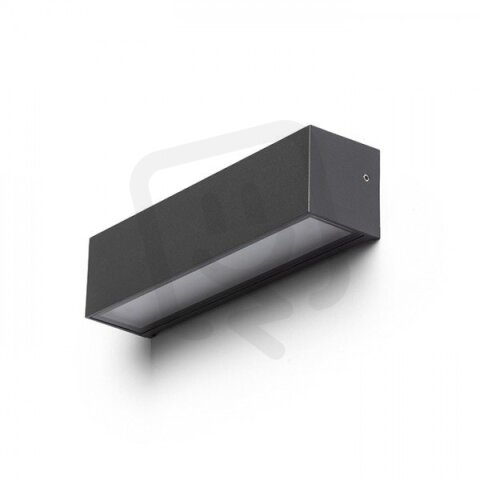 CAMARGUE nástěnná antracitová satinované sklo 230V LED 6W IP65 3000K R13641