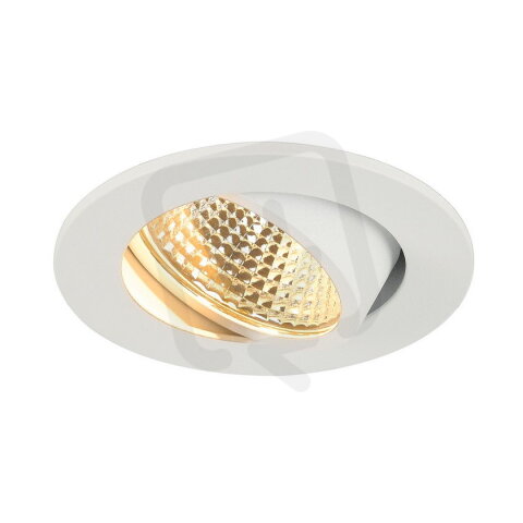 NEW TRIA 68 I CS stropní vestavné LED svítidlo bílé 2700K 38° SLV 1003059