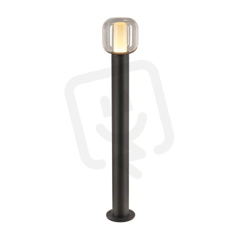 OVALISK 100 FL venkovní LED stojací svítidlo antracit CCT spínač 3000/4000 K
