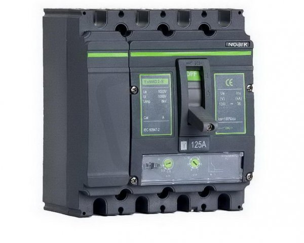 Výkonový jistič NOARK 112774 EX9MD5Q TM DC MCCB, velikost M5, 70kA, 800A, 4P4T