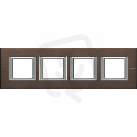 Legrand HA4802M4HBR BTAX Rámeček2+2+2+2HOR.BRONZ BROU