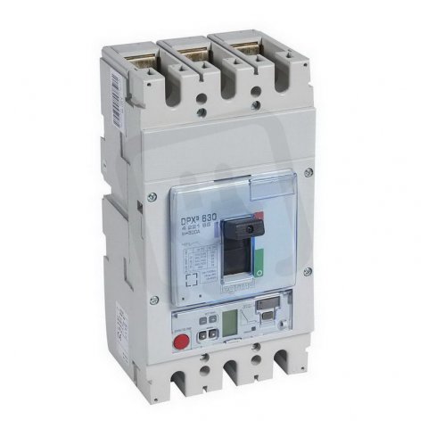 DPX3 630 ELEKTRONICKÁ SPOUŠŤ SG PRO JISTIČ 3P 500A 50kA LEGRAND 422189