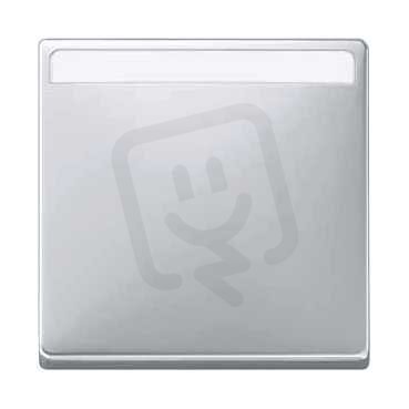 Schneider MTN412360 Kryt spínače s popisovým polem, S-Design, alu