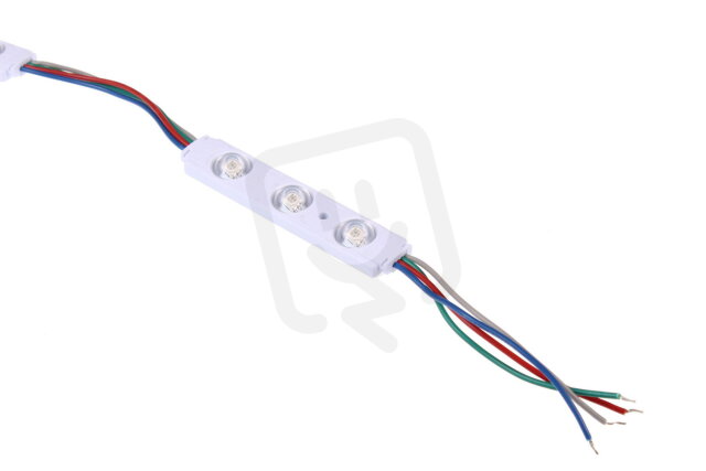 LED modul 0,65W 3čip 873-160-RGB-12V T-LED 079051
