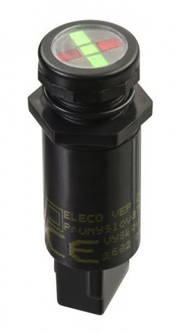 Ukazatel stavu SUS-02 G/R 48DC d16mm zelená/červená ELECO 868374