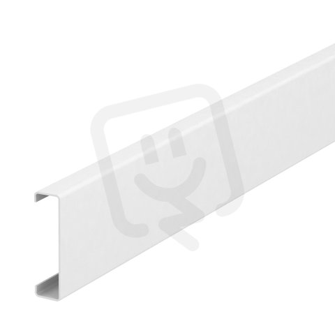 OBO GS-OT50RW Víko, pro kanál Rapid 80, 45x12x2000mm, čistě bílá Ocel