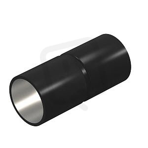 OBO SV32W SW Ocelová spojka trubek bez závitu O32mm černá Ocel PES50