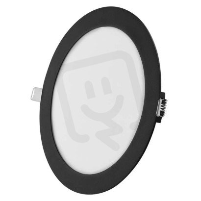 LED vestavné svítidlo NEXXO, kruhové, černé, 18W, se změnou CCT EMOS ZD1343