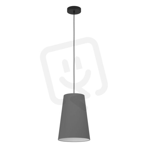Závěsné svítidlo PETROSA 1xE27 černá/šedá 40W IP20 EGLO 390135