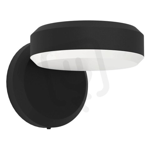 Nástěnné svítidlo FORNACI LED černá/bílá 8,7W IP54 EGLO 900673