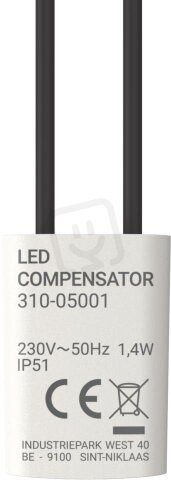 Kompenzátor LED světel pro stmívače NIKO 310-05001