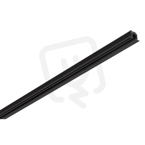 S-TRACK 3FÁZ montážní lišta, vysokonapěťová lišta, 1 m, černá, DALI SLV 1006511