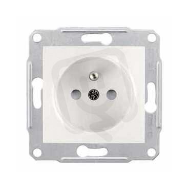 Sedna Zásuvka 2P+PE s clonkami, Cream SCHNEIDER SDN2800123