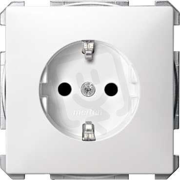 Schneider MTN2400-4019 Zásuvka 250V/16A s bočními zemnícími kontakty,S-Design,