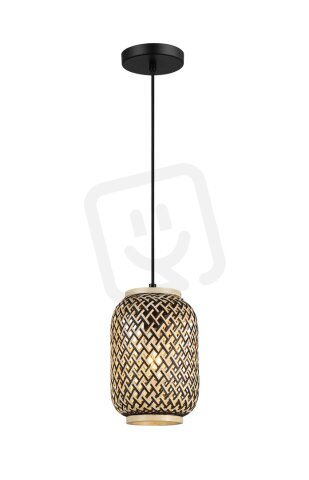 ADALLA E27 1x 40W IP20 matná černá RABALUX 72091