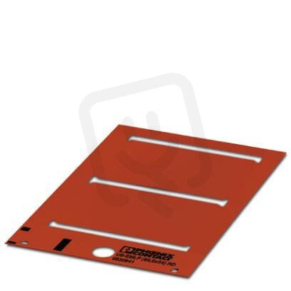 US-EMLP (85,6X54) RD Plastový štítek 0830841