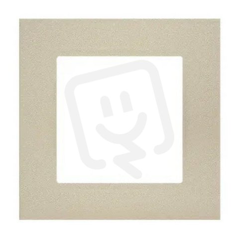 Rámeček 1 násobný champagne matná KONTAKT SIMON TR1/144