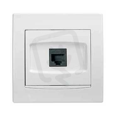 Schneider AYA4300121 Zásuvka datová kat.5e UTP, 1xRJ45, polar
