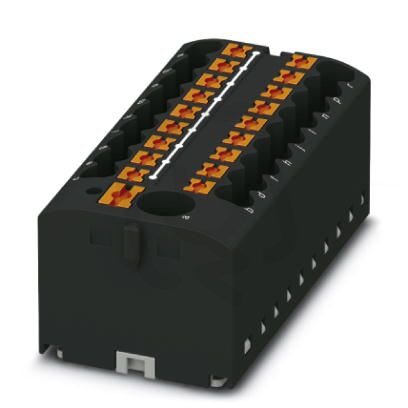 PTFIX 6/18X2,5 BK Blok rozvodek 3273388