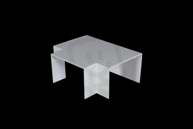 T-kus 70x40mm, bílá MALPRO 27040