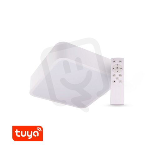 RENDO TUS36-W bílé hranaté TUYA+RF CCT LED svítidlo plafon T-LED 105469