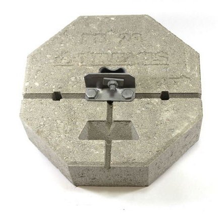 Podstavec betonový stavitelný PB 20s (beton+FeZn) TREMIS V523