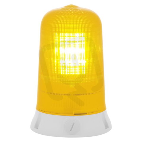Maják signální blikající ROTALLARM S FLASHING 24V ACDC IP65 M20 žlutá halogen