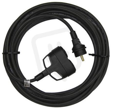 Emos PM0602 PRODL. 2Z 15M 3× 1,5 GUMA,IP65