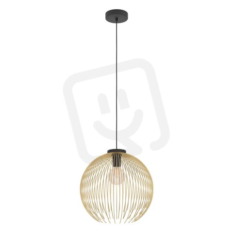 Závěsné svítidlo VENEZUELA E27 černá/zlatá 1X40W IP20 EGLO 901003