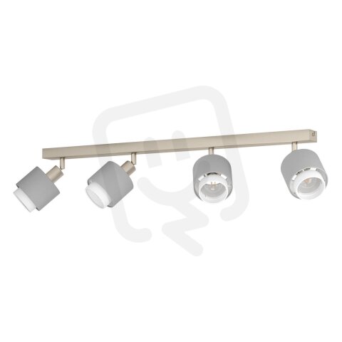 Bodové svítidlo BELLIZZI nikl-mat/šedá/bílá 4X7,5W IP20 EGLO 901048