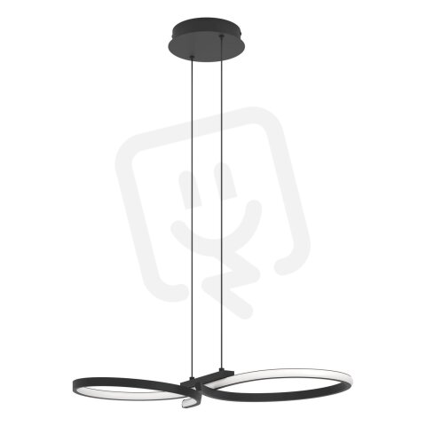 Závěsné svítidlo SERPINS LED černá/bílá 21W IP20 EGLO 901267