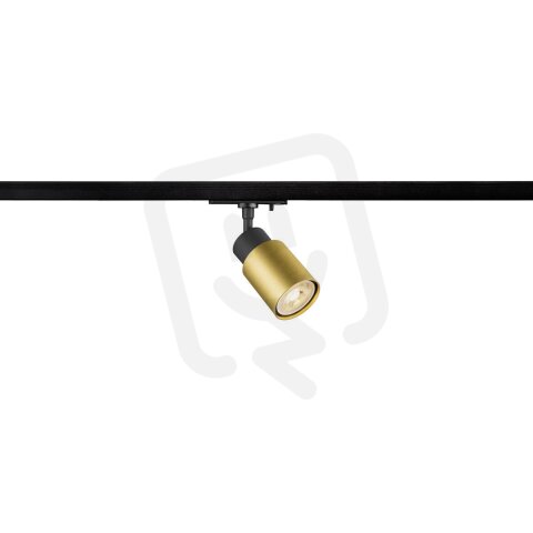 PURI 2.0 Tube, 1~ Spot, GU10, 1x max. 6W, černá / zlatá SLV 1008243