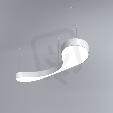 LED Svítidlo MI-BUBBLE-02, 56W, 3000K, bez trafa, 24VDC, IP20, bílá, 3000K