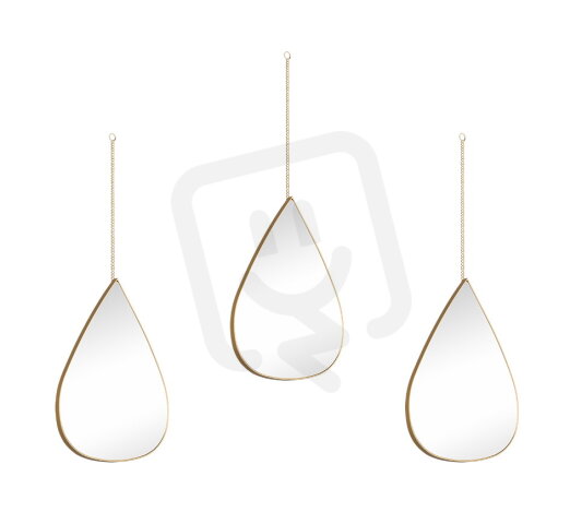 Svít. MILENA n.a. / set of 3 deco mirror