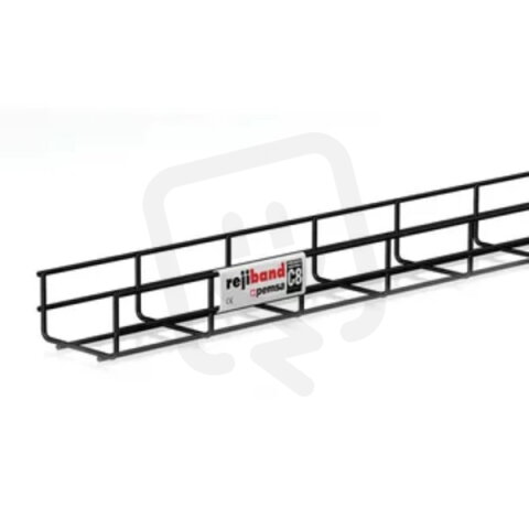 Drátěný kabelový nosník, 60 x 150 x 3000 mm, černý zinek WBT60X150BG 820022
