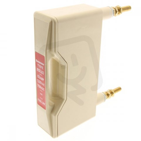 Pojistkový spodek Eaton RSL63P 1200V AC / 750V DC, 63A, černá