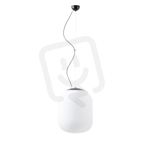 Závěsné svítidlo TANIA L2 41W IP40 3K NZ3h SKLO OPAL černá OSMONT TAN68766