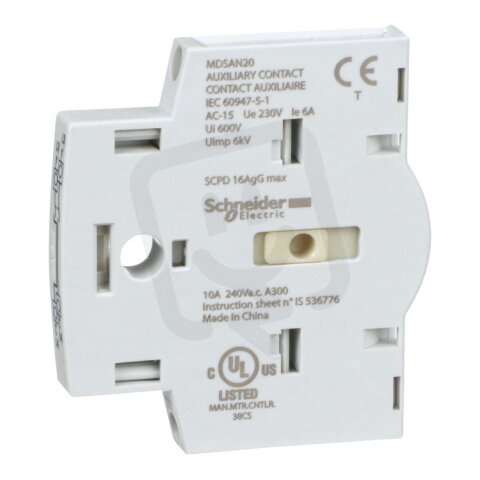Pomocné kontakty 2Z    SCHNEIDER MDSAN20