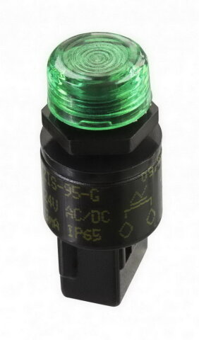 Indikační signálka ZIS-99 G/W 230AC 10mm zelená/bílá ELECO 31113557