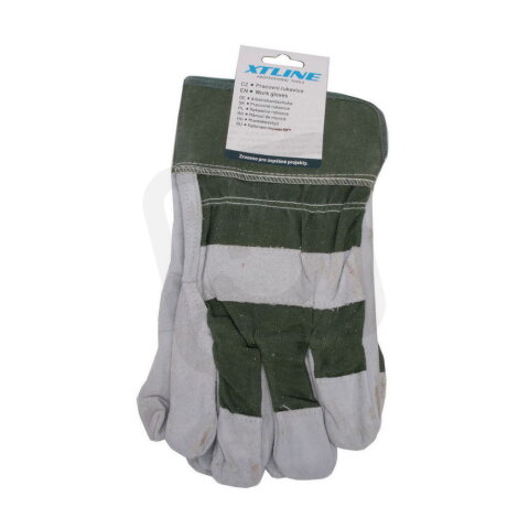 Rukavice Eider-EGON zelené - podšívka v dlani velikost 12'' (blistr)