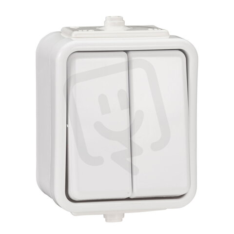 Schneider E070250 Serie C, WNt 500C-Bílá, Přepínač sériový, řazení 5