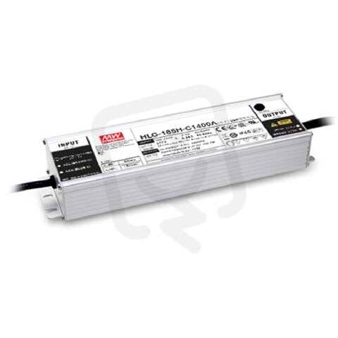 MEAN WELL HLG-185H-C1400AB Proudový zdroj pro LED MEAN WELL HLG-185H-C1400AB