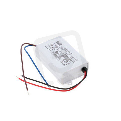 LED napájecí zdroj s konstantním napětím APV-25-12V IP42 MW LED-POL ORO15004