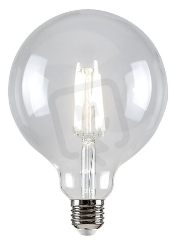 Světelný zdroj Filament LED, E27 G125, 10W, 1220lm, 4000K RABALUX 79211