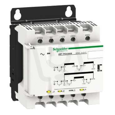 Schneider ABT7PDU004B Transformátor 2x 24 V, 40 VA
