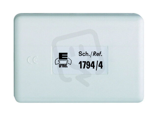 Videodistributor se 4 výstupy, koax. kabel URMET 1794/4A